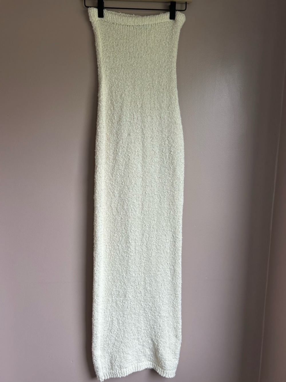 NWT Princess Polly Cloud Boucle Maxi Dress Cream Strapless Size 2 - Picture 4 of 6